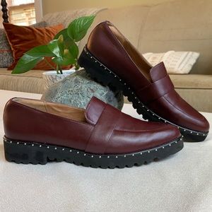 Nordstrom 14th & Union Westley lug sole loafer SZ8